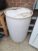 Witte Regenton - 150L+, 150 liter of meer, Ophalen, Gebruikt, Kunststof