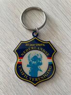 Nederlandse Unifil vereniging sleutelhanger, Verzamelen, Ophalen of Verzenden, Landmacht, Nederland, Embleem of Badge