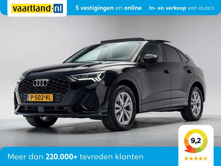 Audi Q3 Sportback 45 TFSI e S-Line Black Ed.[ Panorama Virtu, Auto's, Audi, Bedrijf, Te koop, Q3, ABS, Achteruitrijcamera, Adaptieve lichten