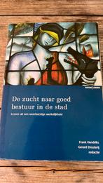 De zucht naar goed bestuur in de stad, Ophalen of Verzenden, Zo goed als nieuw
