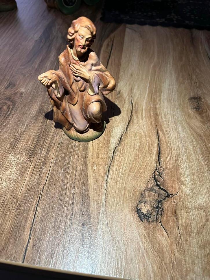 Euromarchi Beeldje - Handgemaakt Italië, Antiek en Kunst, Kunst | Beelden en Houtsnijwerken, Ophalen of Verzenden