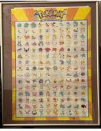 Pokemon poster in lijst, Ophalen of Verzenden, Zo goed als nieuw