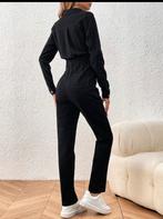 Zwarte denim jumpsuit, Kleding | Dames, Jumpsuits, Ophalen of Verzenden, Zo goed als nieuw, Maat 34 (XS) of kleiner, Zwart