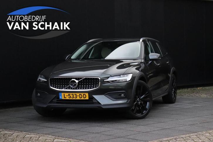 Volvo V60 Cross Country 2.0 B5 251 PK AWD Pro | LEDER | STAN, Auto's, Volvo, Te koop, V60, 4x4, ABS, Achteruitrijcamera, Adaptive Cruise Control