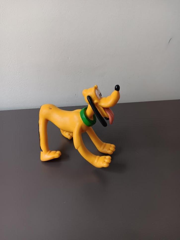 Disney – Pluto speelgoedfiguur (buigbaar), Verzamelen, Disney, Gebruikt, Beeldje of Figuurtje, Goofy of Pluto, Ophalen of Verzenden