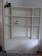 vintage kast -vitrine - teakhout - hoekkast - breed, Huis en Inrichting, Kasten | Vitrinekasten, Ophalen, Gebruikt, Teakhout