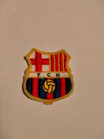 FC Barcelona FCB vintage voetbal kleding patch embleem, Ophalen of Verzenden, Nieuw, Buitenlandse clubs