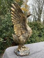 Gouden gans met ei boerderij tuin beeld goud kerst, Tuin en Terras, Tuinbeelden, Ophalen, Nieuw, Kunststof, Dierenbeeld