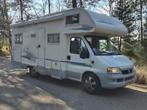 Adria Coral 655 SP Fransbed solar TV oven luchtvering 2005, 7 tot 8 meter, Bedrijf, Diesel, Adria