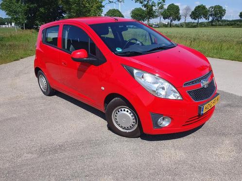 Chevrolet Spark 1.0 Bifuel 2012 Rood, Auto's, Chevrolet, Particulier, Spark, ABS, Airbags, Airconditioning, Boordcomputer, Centrale vergrendeling