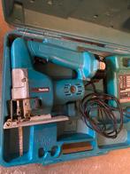 Makita akku dekoperzaag met koffer akkuloader +leeg battry, Doe-het-zelf en Verbouw, Ophalen of Verzenden, Decoupeerzaag, Makita