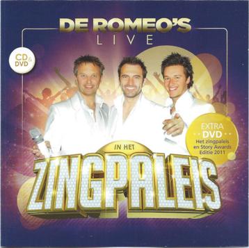 De Romeo's – De Romeo's Live In Het Zingpaleis  ( CD & DVD)  beschikbaar voor biedingen