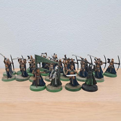 Elven warriors Last Alliance - LotR - Wargaming - Citadel, Hobby en Vrije tijd, Wargaming, Gebruikt, Lord of the Rings, Figuurtje(s)