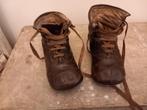 antieke victoriaanse baby schoentjes, veterlaarsjes., Ophalen of Verzenden, Kinderen