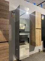 Showroom Sanijura Hoge Kast met Spiegeldeur en verwarming, (Half)hoge kast, Nieuw, 25 tot 50 cm, Minder dan 50 cm