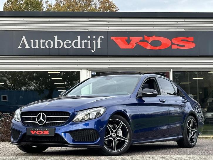 Mercedes-Benz C-Klasse 180 AMG-Line | Panodak | Camera | Bli, Auto's, Mercedes-Benz, Bedrijf, Te koop, C-Klasse, ABS, Achteruitrijcamera