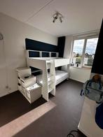 Stapelbed Parisot Leo wit, Kinderen en Baby's, Kinderkamer | Stapelbedden en Hoogslapers, Ophalen, Gebruikt, Stapelbed