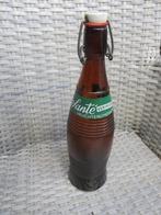 Oude glazen limonade fles, bier brouwerij Hengelo, Sante, Verzenden, Gebruikt, Verpakking
