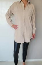 NIEUW!! Mooie lange blouse S/M Beige Zand, Kleding | Dames, Blouses en Tunieken, Beige, Nieuw, Ophalen of Verzenden, Costes