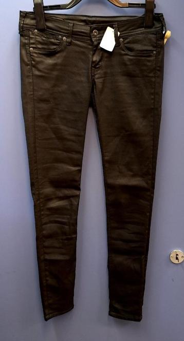 Pepe Jeans Coated jeans,slim fit low waist zwart mt 30 39965 beschikbaar voor biedingen