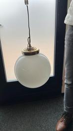 Oude schoollamp, Huis en Inrichting, Lampen | Hanglampen, Ophalen, Zo goed als nieuw, Minder dan 50 cm