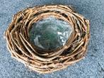 Houten takken krans, vogelnest tbv bloemschikken, 34cm, Ophalen of Verzenden, Gebruikt, Overige typen