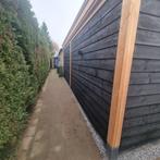 Zweeds Rabat Zwart Gespoten 11-22 x 195 mm 175 mm werkende b, Tuin en Terras, Palen, Balken en Planken, Ophalen, Nieuw, 250 cm of meer