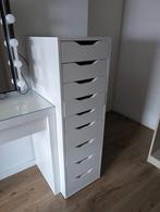 Ikea Alex ladeblok - 9 lades, Ophalen, 5 laden of meer, 100 tot 150 cm, Zo goed als nieuw