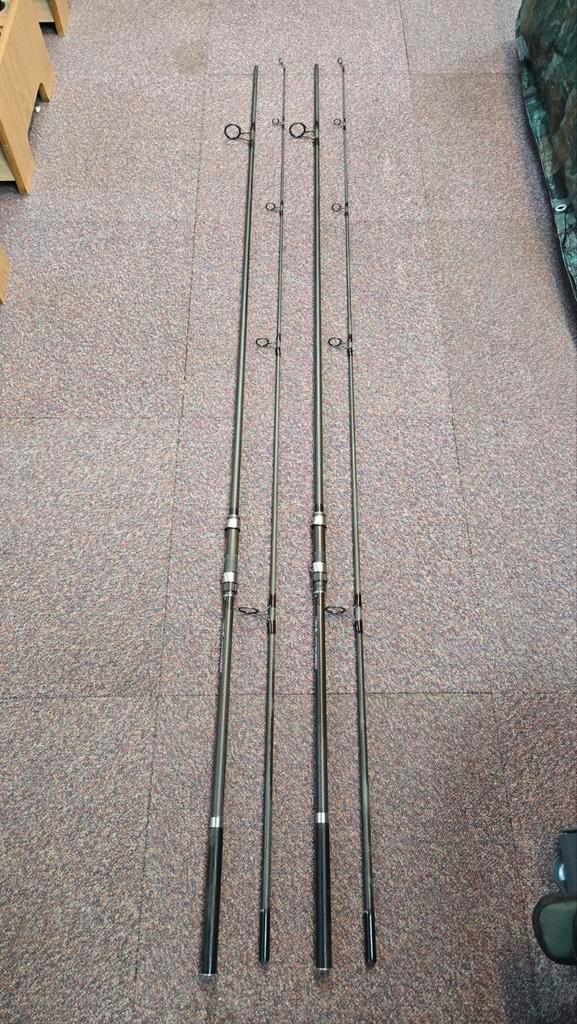 2 x Century 12 ft 275lb, Watersport en Boten, Hengelsport | Karpervissen, Zo goed als nieuw, Werphengel, Ophalen