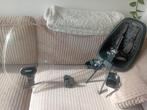 Thule Yepp Voorzitje met Windscherm & adapter., Voetsteuntjes, Ophalen of Verzenden, Zo goed als nieuw, Thule