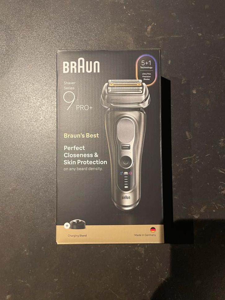 NIEUW Braun Series 9 PRO+ 9615s Grafiet Scheerapparaat, Witgoed en Apparatuur, Persoonlijke-verzorgingsapparatuur, Nieuw, Scheren en Epileren