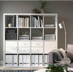 Witte Ikea Kallax kast zsm ophalen, Ophalen of Verzenden, Zo goed als nieuw