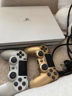 Playstation 4 PRO 1TB + 2 controllers + 2 spellen, Spelcomputers en Games, Ophalen of Verzenden, Zo goed als nieuw, Met 2 controllers