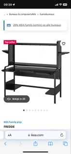 IKEA FREDDE Gaming Bureau, Huis en Inrichting, Bureaus, Ophalen of Verzenden, Zo goed als nieuw, Bureau