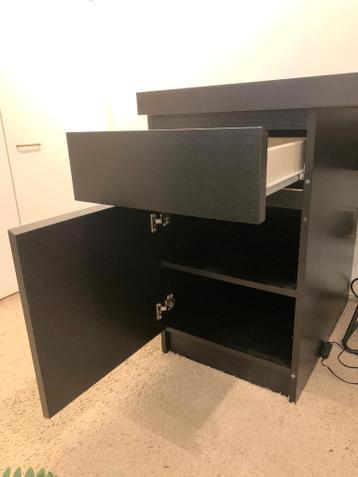 Ikea malm bureau zwart - afbeelding 5