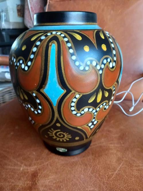Hadda Cinuela Holland Vaas - Handbeschilderd, Antiek en Kunst, Antiek | Vazen, Ophalen of Verzenden