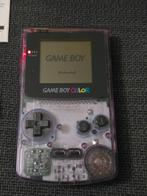 Nintendo Gameboy Color Transparant + Doos en Insert, Spelcomputers en Games, Spelcomputers | Nintendo Game Boy, Ophalen of Verzenden