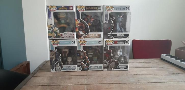 Oversized funko's, Verzamelen, Beelden en Beeldjes, Zo goed als nieuw, Fantasy, Ophalen of Verzenden