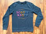 Mooie donker blauwe sweater van Scotch & Soda maat M, Ophalen of Verzenden, Gedragen, Scotch & Soda, Maat 48/50 (M)