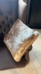 Faux fur kussen beige 50x50 Colmore NIEUW, Huis en Inrichting, Ophalen of Verzenden, Nieuw