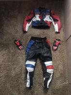 Dames motor pak maat 40-42 echt leer, Ophalen, Tweedehands, Dames, Combipak