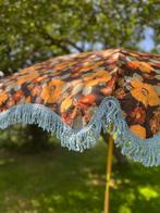 HK living parasol bloemen retro flowers, Sieraden, Tassen en Uiterlijk, Paraplu's, Ophalen, Zo goed als nieuw