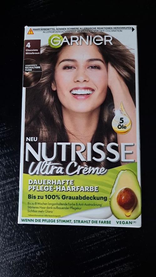 2 x Garnier Nutrisse Haarkleur 40 Chocolade Medium Bruin, Sieraden, Tassen en Uiterlijk, Uiterlijk | Haarverzorging, Nieuw, Ophalen of Verzenden