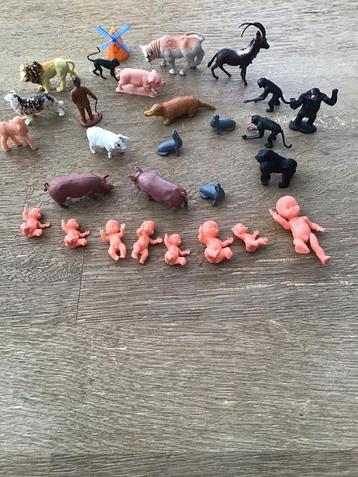 Figuurtjes en dieren voor modelbouw of maquette beschikbaar voor biedingen