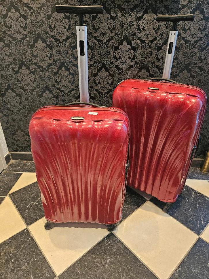 Samsonite Cosmolite los of als set C-lite Curv-materiaal, Sieraden, Tassen en Uiterlijk, Koffers, Zo goed als nieuw, Hard kunststof