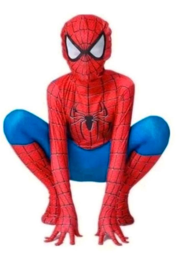 Spiderman kostuum met masker Maat 92 t/m 140 NIEUW, Kinderen en Baby's, Carnavalskleding en Verkleedspullen, Ophalen of Verzenden