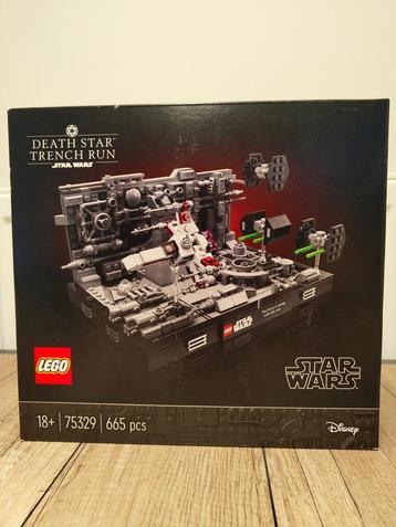 Lego Star Wars Trench Run Diorama 75329 beschikbaar voor biedingen