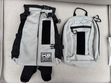 K9 rugzak sportsack plus 2 grijs mt S beschikbaar voor biedingen