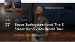 4 x Bruce Springsteen and The E Street Band 2024 World Tour, Tickets en Kaartjes, Concerten | Pop, Juni, Drie personen of meer