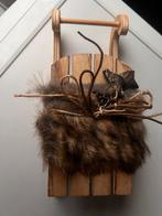 Decoratief Sleetje met Bont en Rendier, Ophalen of Verzenden, Nieuw